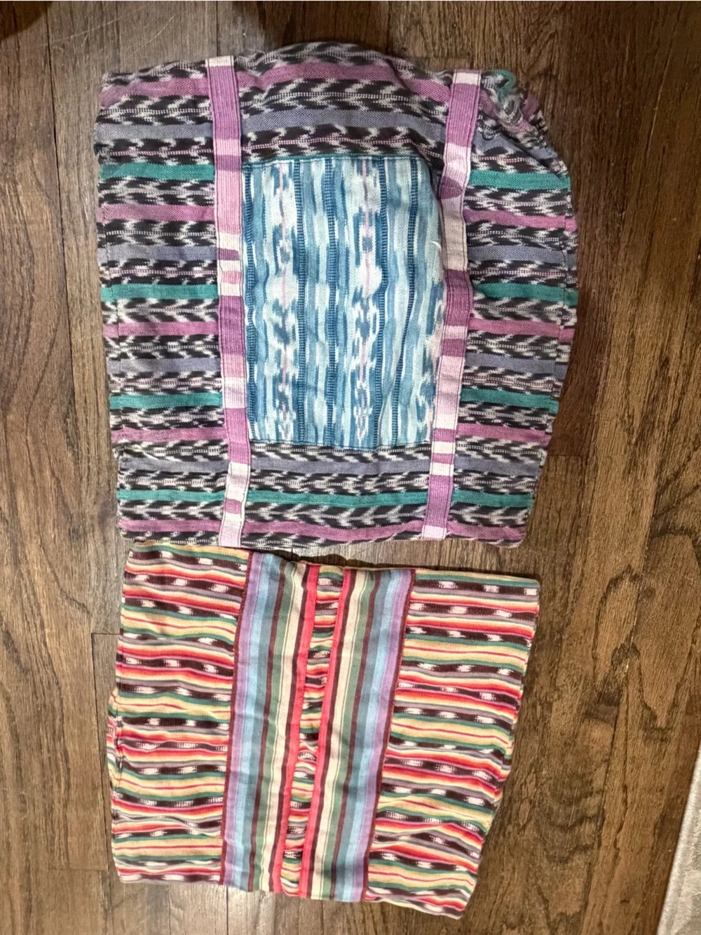 2 Boho Handwoven Pillow Covers 14